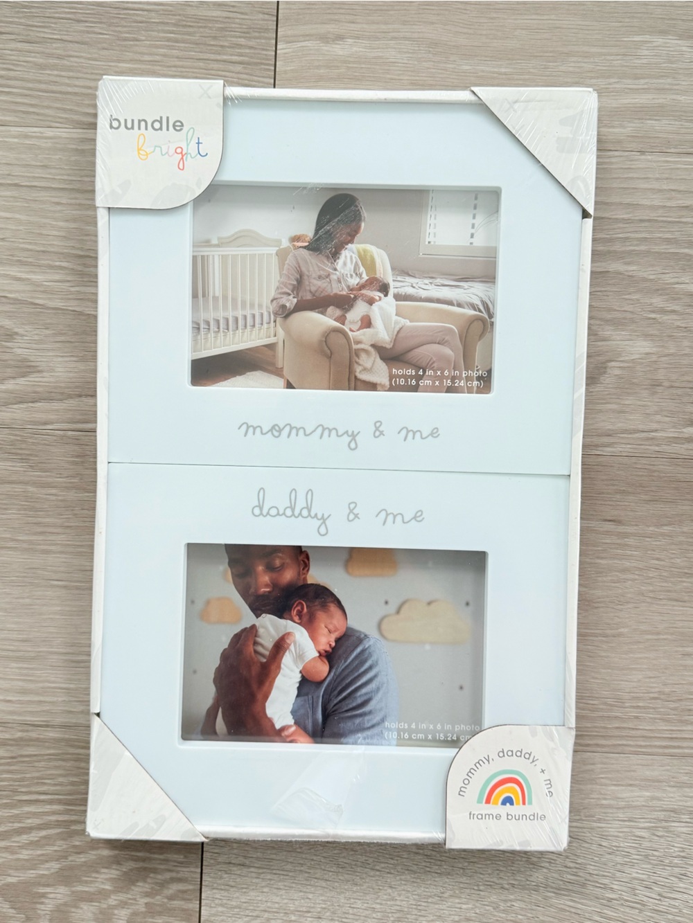 NWT Bundle Bright White Double Photo Frame - Home Storage & Organization
